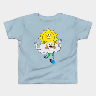 Sun and Clouds Kids T-Shirt